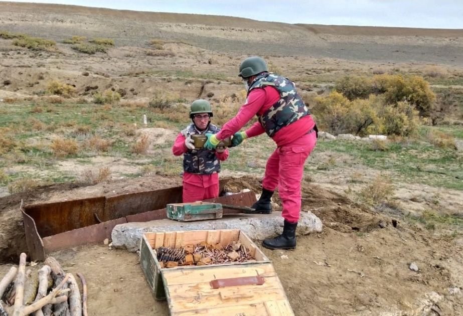 Suqovuşana çəkiləcək avtomobil yolunun minalardan təmizlənilməsi əməliyyatı başa çatıb