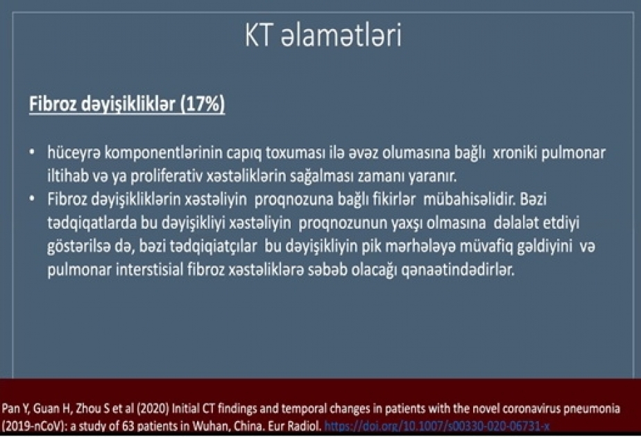 “COVID-19-la mübarizədə birlikdə güclüyük” vebinarı keçirilib