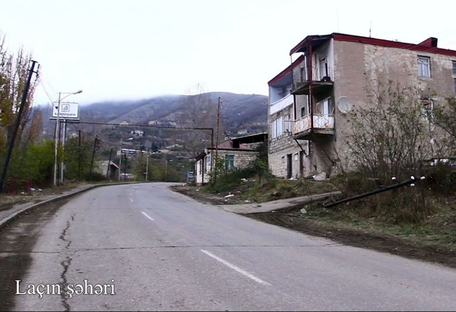 Se difunden las imágenes de vídeo de la ciudad de Lachín
