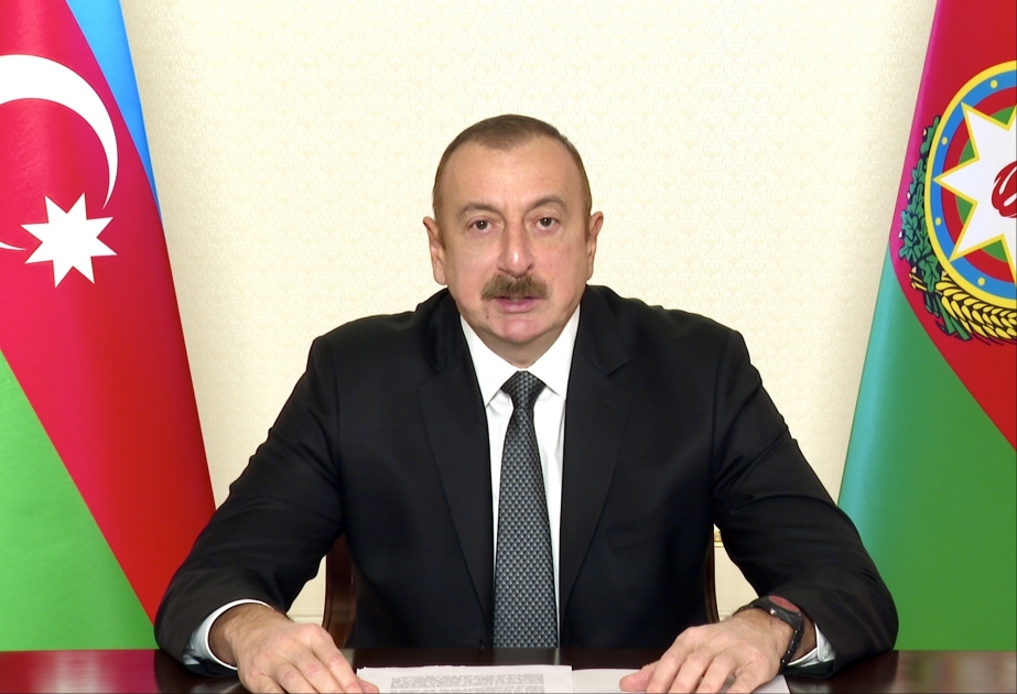 New York hosted Special Session of UN General Assembly in response to COVID-19  President of Azerbaijan, chairman of the Non-Aligned Movement Ilham Aliyev addressed the session in video format VIDEO