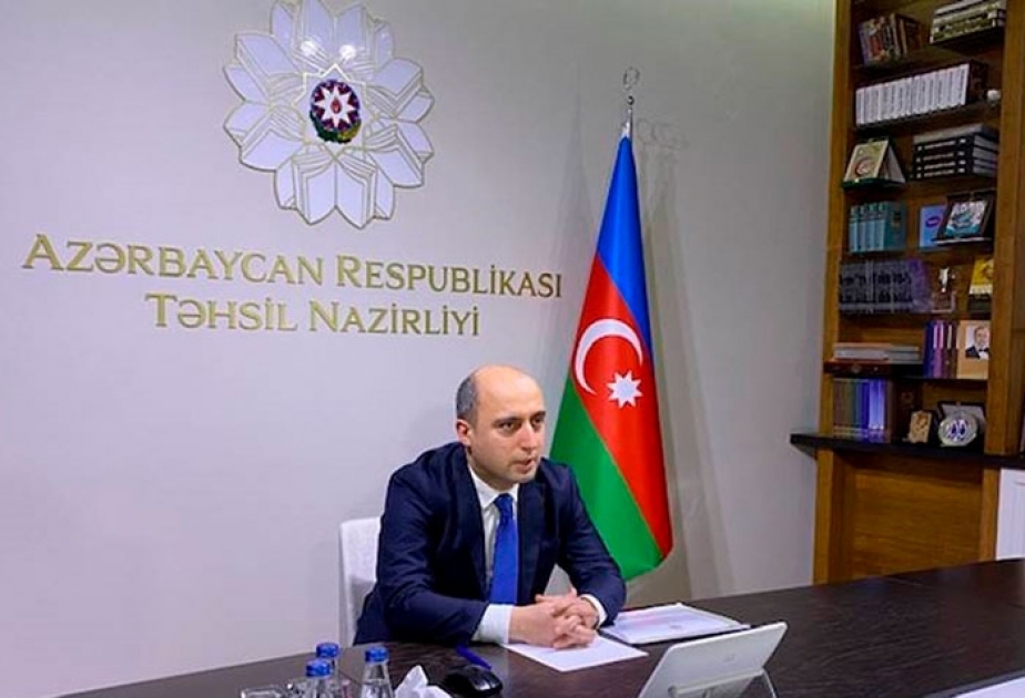 Təhsil naziri rektorlarla onlayn görüş keçirib