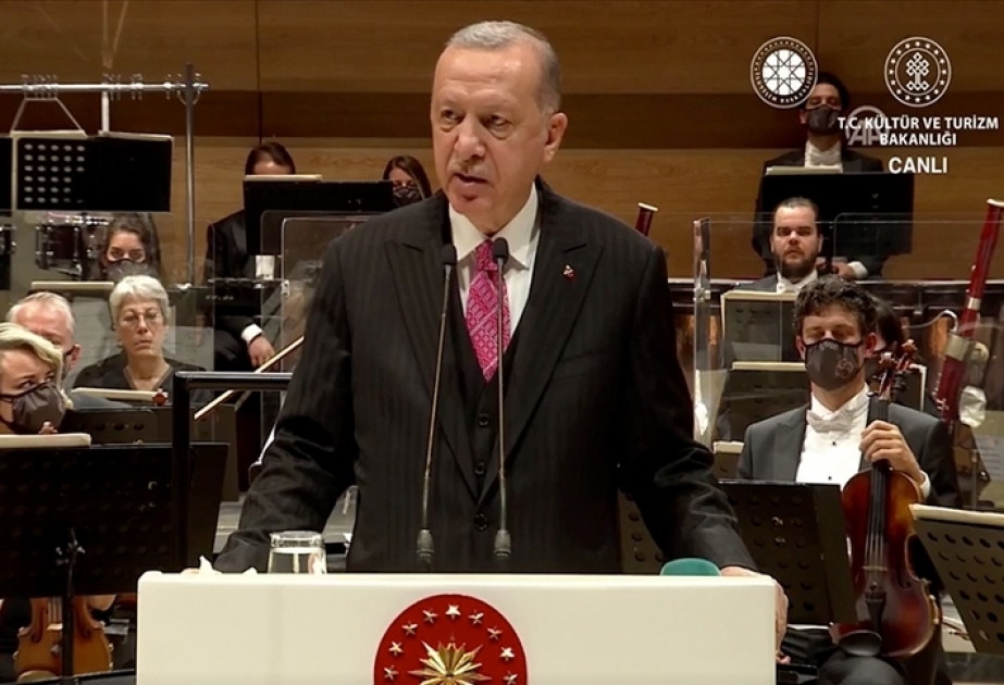 Türkiyə Prezident Administrasiyasının Simfonik Orkestrinin yeni binasının açılışı olub