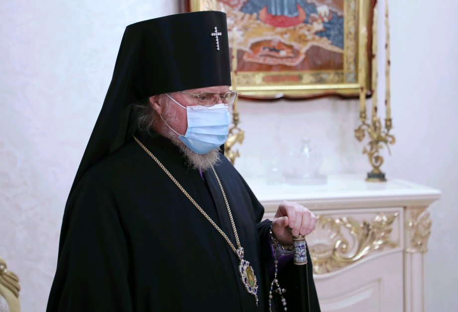 В Кафедральном Соборе святых жен-мироносиц состоялась церемония почтения памяти шехидов Отечественной войны