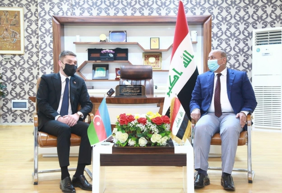 Azərbaycan ilə İraq arasında əməkdaşlığın genişləndirilməsi məsələləri müzakirə olunub