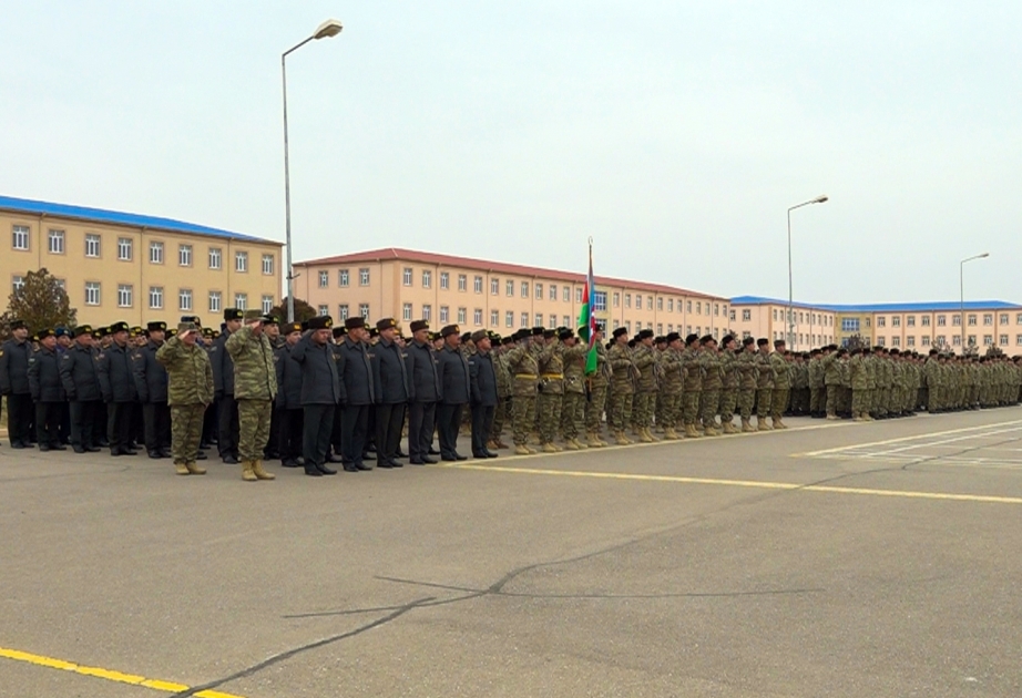 Vətən müharibəsi şəhidlərinin əziz xatirəsi Naxçıvan Qarnizonu Qoşunlarında da yad edilib VİDEO