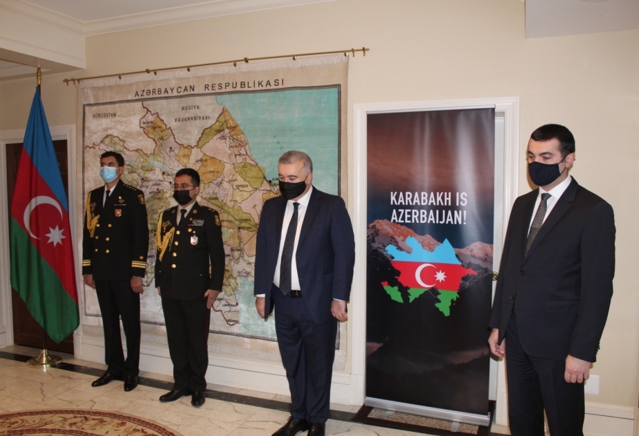 В Вашингтоне почтена память шехидов Отечественной войны ВИДЕО