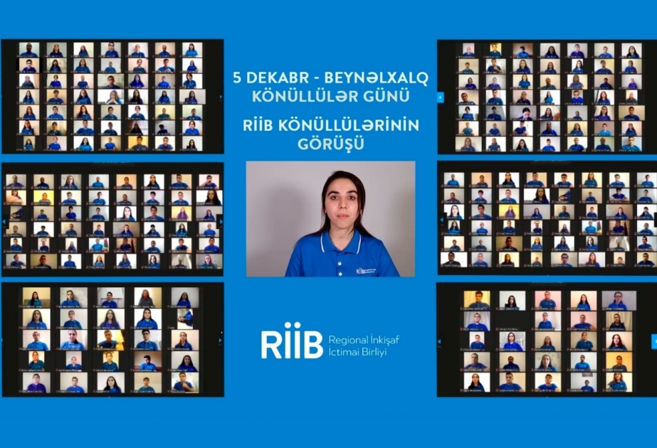 “Regional İnkişaf” İctimai Birliyinin ölkə üzrə könüllülərinin onlayn görüşü keçirilib