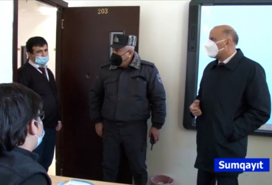 Sumqayıt şəhərində karantin qaydalarını pozaraq fəaliyyət göstərən tədris müəssisəsi aşkarlanıb VİDEO
