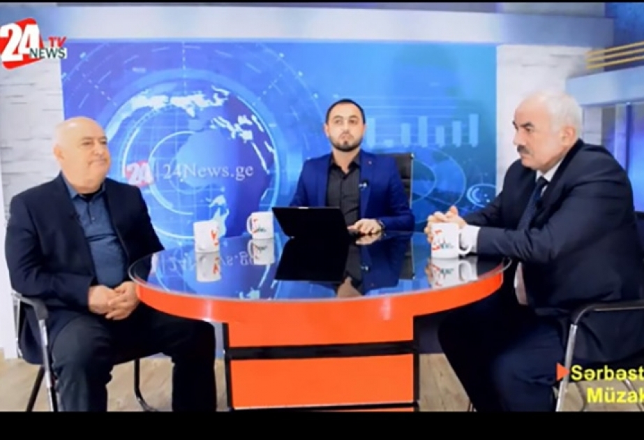 AZƏRTAC-ın Gürcüstan üzrə müxbiri bu ölkənin internet televiziyasında teledebatda çıxış edib
