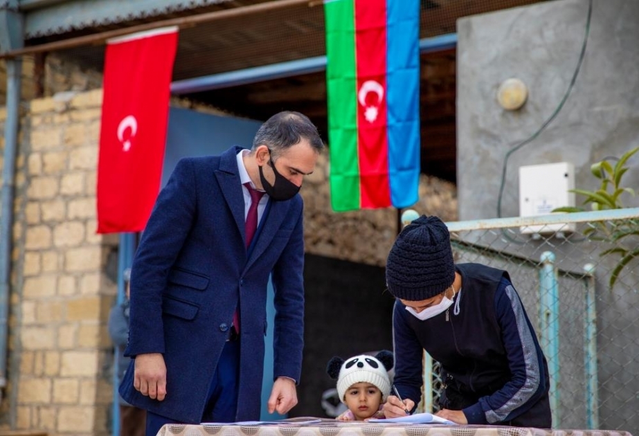 Gəncə və Göygöldə bir qrup şəhid ailəsi və müharibə iştirakçısı üçün kiçik təsərrüfatlar yaradılıb