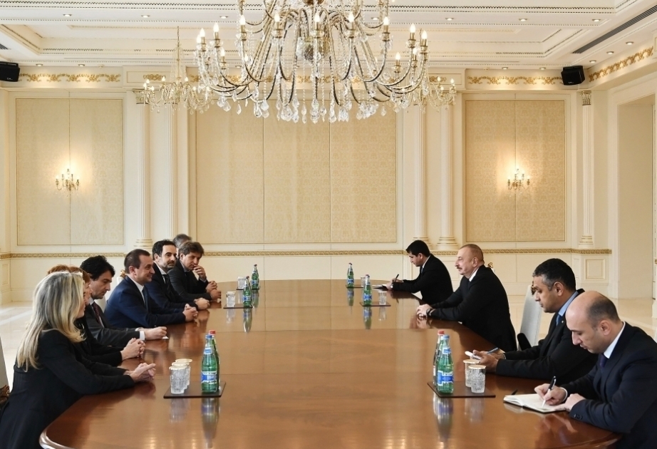 الرئيس علييف: مشروع تاب يوضع للخدمة في المستقبل القريب