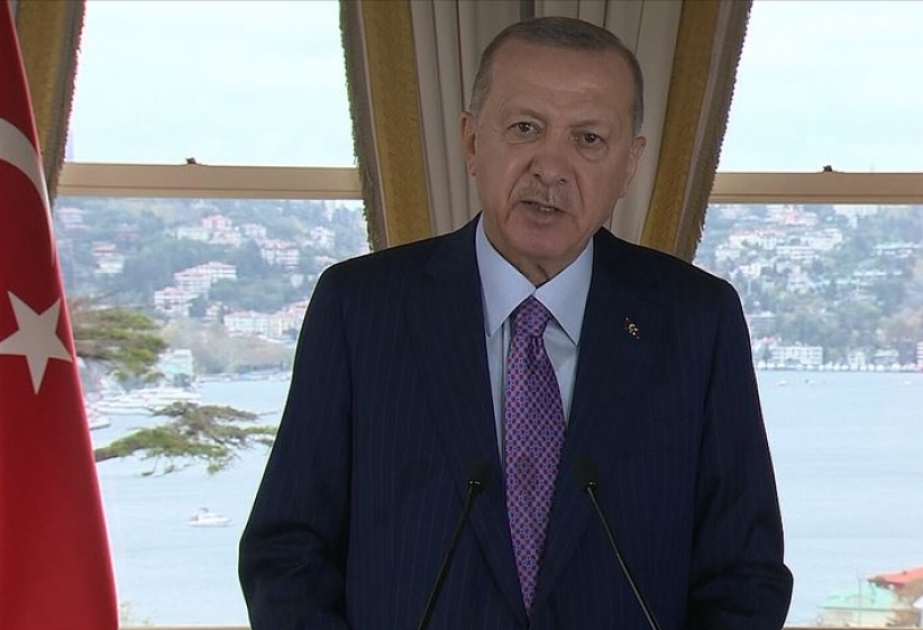 Rəcəb Tayyib Ərdoğan: Pandemiya bizim kimi istehsal gücü yüksək olan ölkələr üçün yeni fürsət pəncərələri açdı