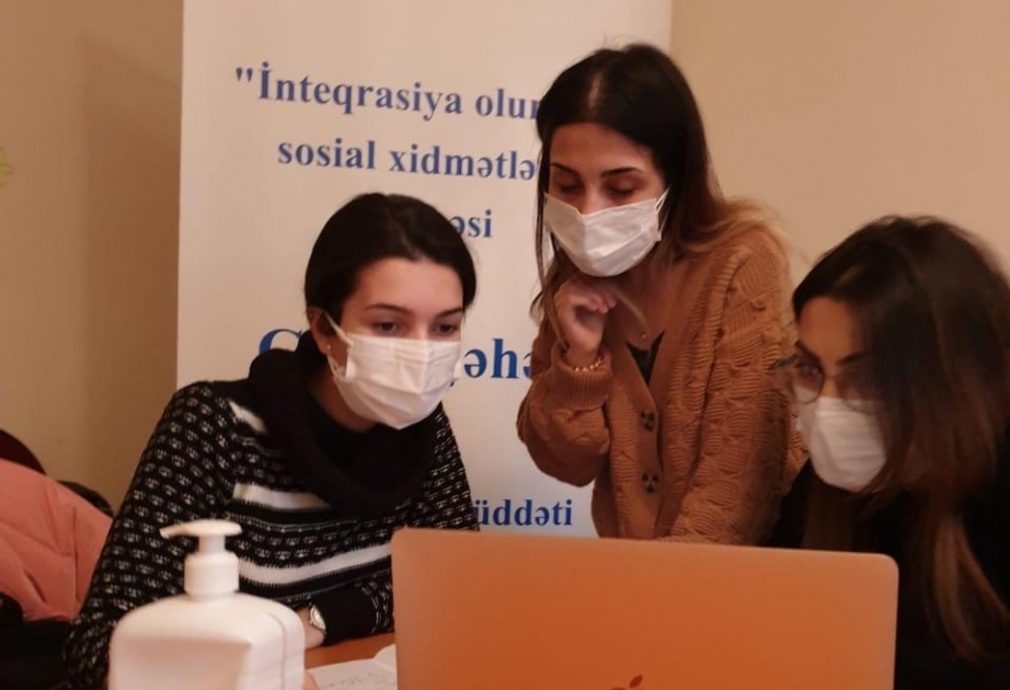 BDU-nun Psixoloji yardım sektorunun əməkdaşı erməni terrorundan əziyyət çəkən uşaqlara kömək göstərir