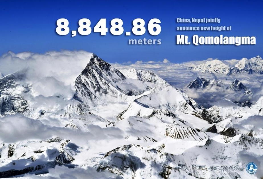 Çin və Nepal Comolunqma zirvəsinin hündürlüyünü açıqlayıblar:8848 metr 86 santimetr VİDEO