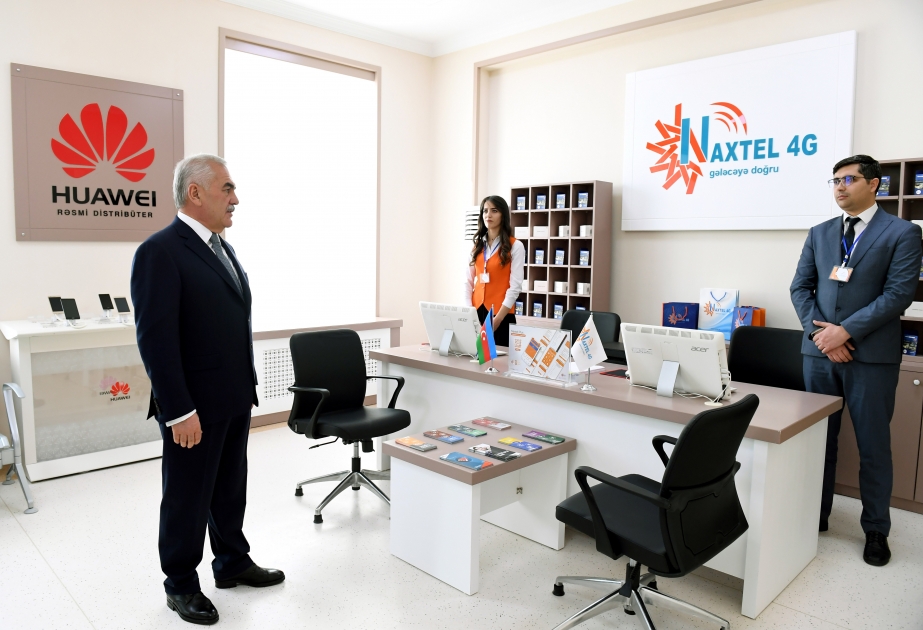 Kəngərli rayonunda telekommunikasiya sistemi və Rabitə Evi istifadəyə verilib