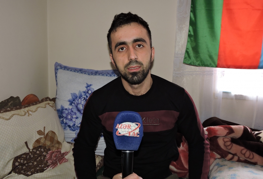 Saxur gənci: Təəssüf ki, yaralandığım üçün döyüşlərdə axıradək iştirak edə bilmədim