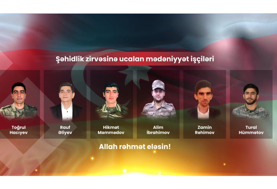 Vətən müharibəsində iştirak edən qəhrəman mədəniyyət işçilərini tanıyaq!