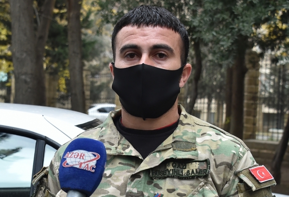 Самир Гусейнли: На подаренной мне государством машине хочу объехать все села и районы Карабаха