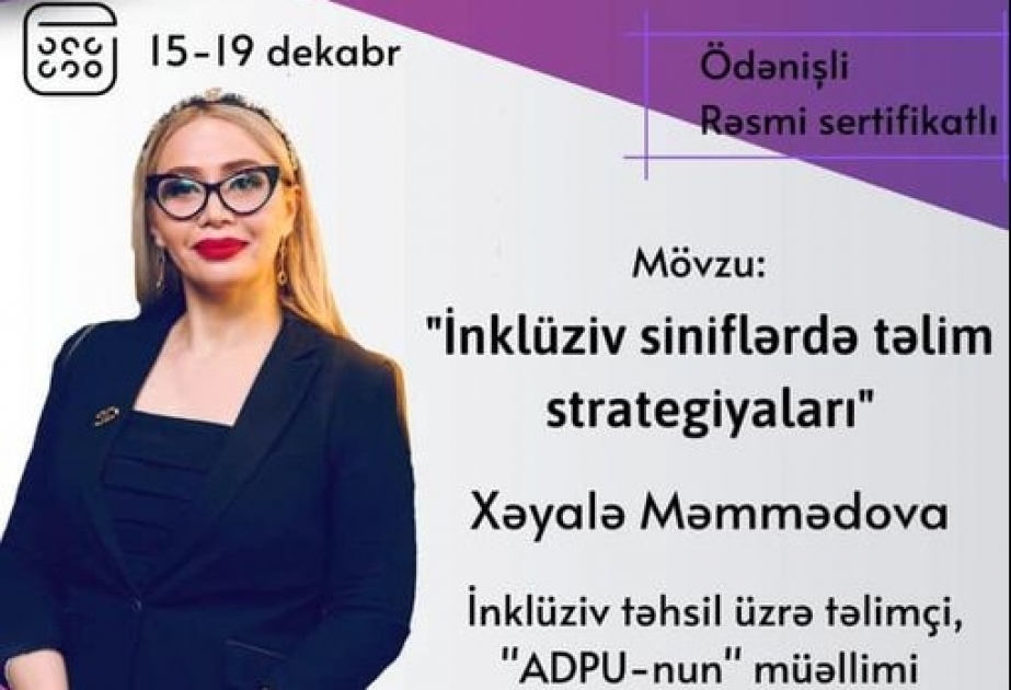 İnklüziv siniflərdə təlim strategiyaları