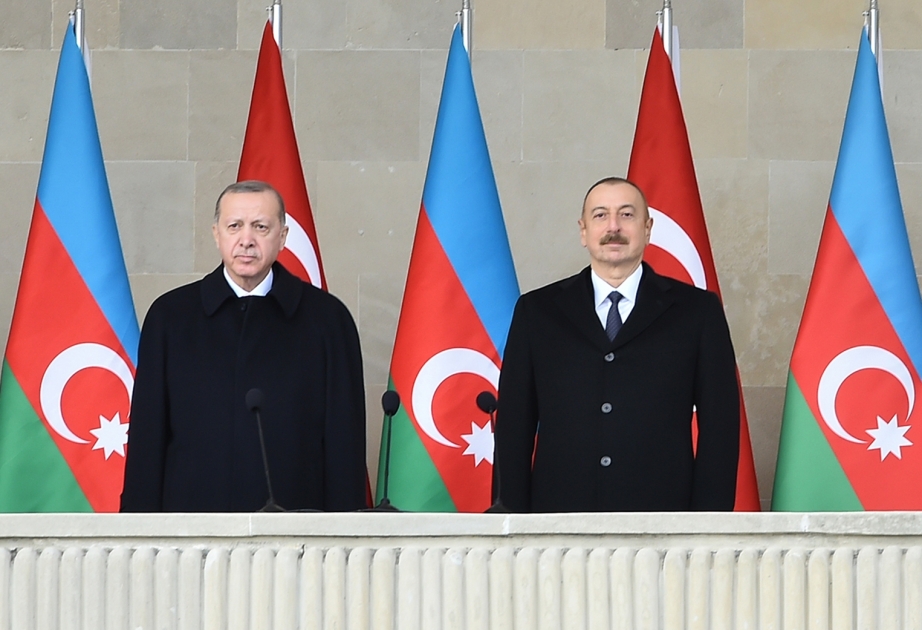 Prezident İlham Əliyev: Bütün gücümüzü səfərbər edib, bir dəmir yumruq yaradıb düşmənin başını əzdik