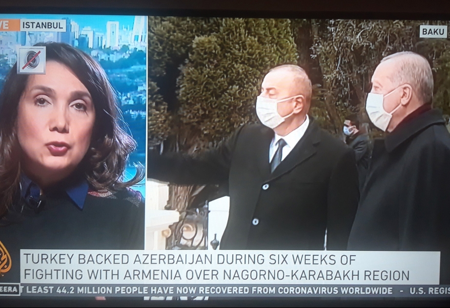 Zəfər paradı ərəb telekanallarında işıqlandırılıb