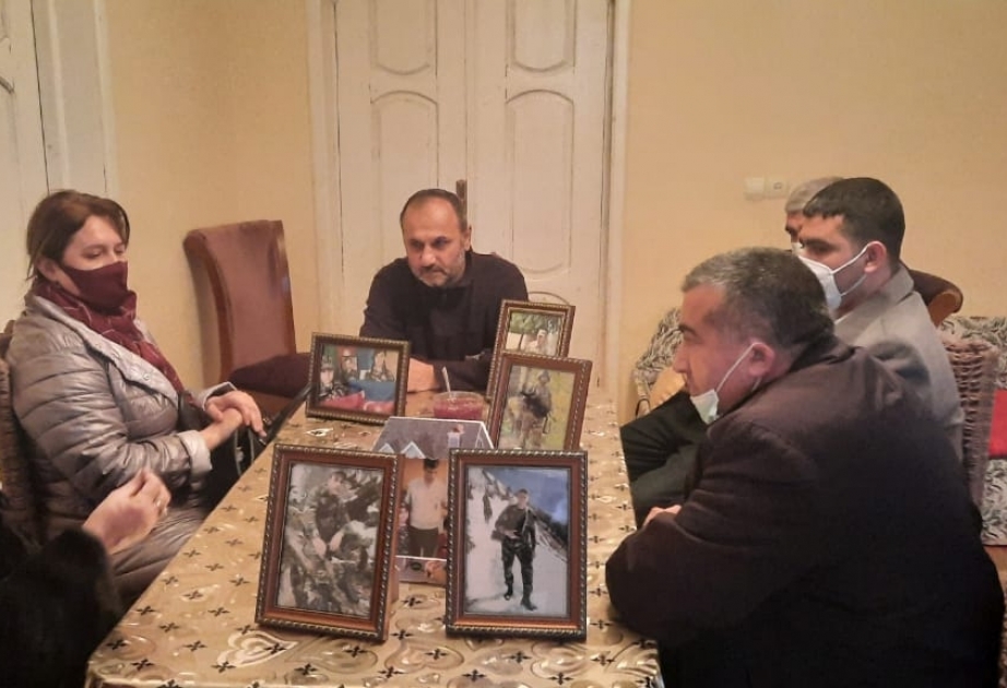 YAP Bərdə rayon təşkilatının üzvləri şəhid ailələrinə baş çəkiblər