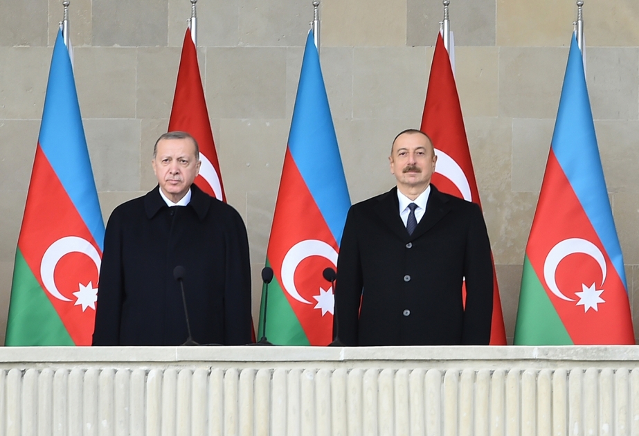 Rəcəb Tayyib Ərdoğan: Qardaşım İlham Əliyev dayanıqlı sabitlik üçün təqdirəlayiq bir mövqe ortaya qoymaqdadır