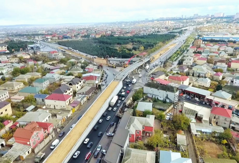 “Sulutəpə dairəsi”ndə yeni yol qovşağının inşası tamamlanır VİDEO