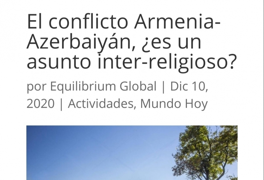 Equilibrium Global: "El conflicto Armenia-Azerbaiyán, ¿es un asunto inter-religioso?"