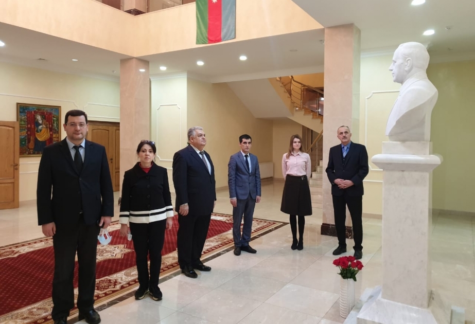 Belarusda ümummilli lider Heydər Əliyevin xatirəsinə həsr olunmuş anım tədbiri keçirilib