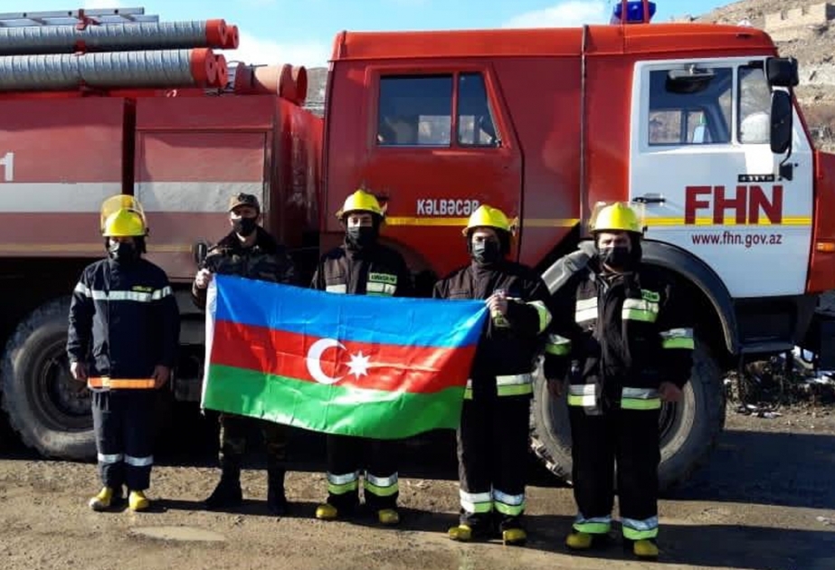 İşğaldan azad olunmuş Kəlbəcər rayonunda FHN-in yerli strukturu fəaliyyətə başlayıb