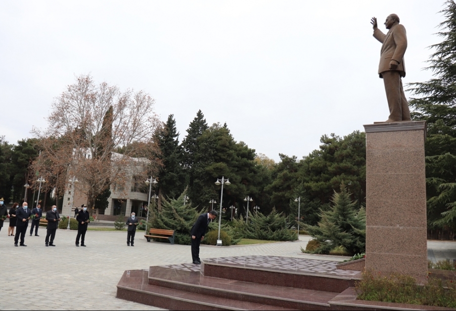 Naftalanda ümummilli lider Heydər Əliyevin anım günü qeyd olunub