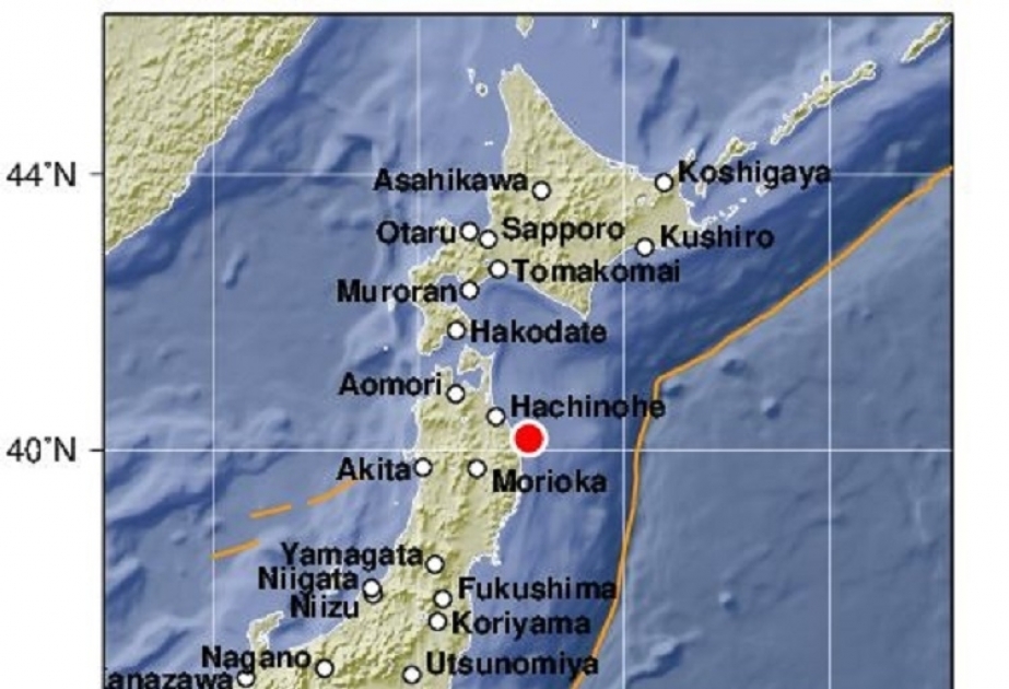 日本岩手县海域发生5.5级地震