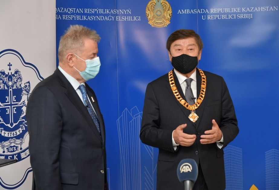 TURKSOY秘书长被授予塞尔维亚荣誉奖