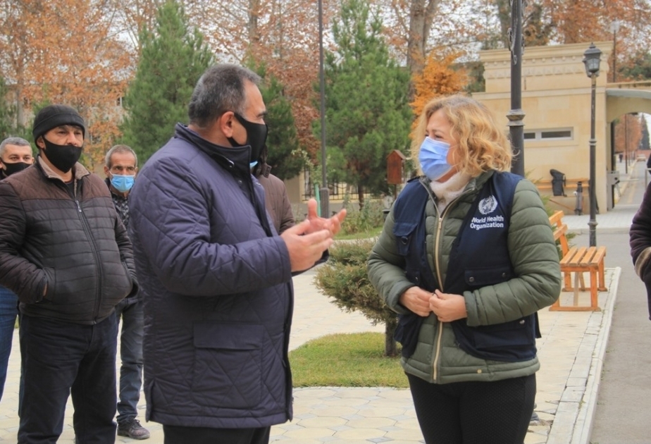 ممثلة منظمة الصحة العالمية تلتقى بضحايا الإرهاب الأرمني في كنجه