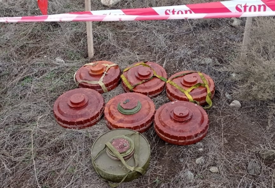 ANAMA обнаружило большое количество мин на освобожденных от оккупации территориях