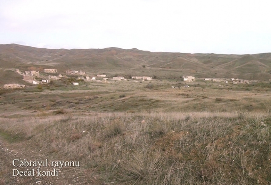 مقطع فيديو لقرية ديجال بمحافظة جبرائيل المحررة من وطأة الاحتلال الأرميني (فيديو)