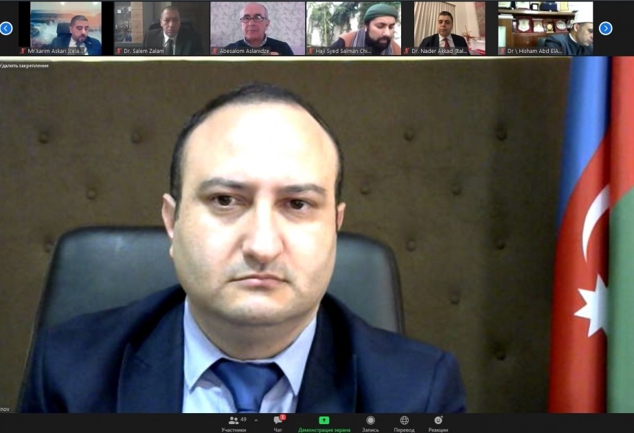 İlahiyyat İnstitutunun rektoru XVI Beynəlxalq Müsəlman Forumunda çıxış edib