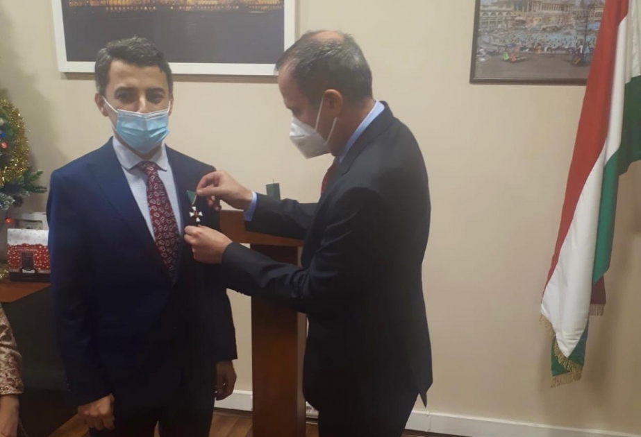 ADA University Executive Vice-Rector awarded Hungarian Order of Merit