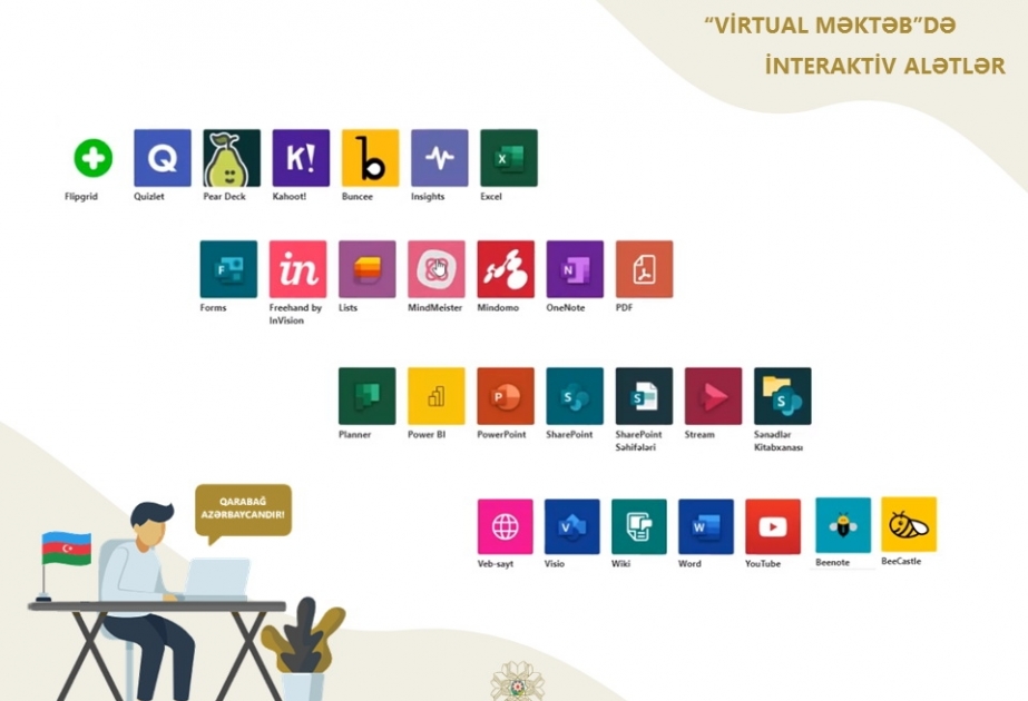 Müəllimlər “Virtual məktəb”də istifadə etdikləri faydalı alətlər barədə fikirlərini bölüşüblər