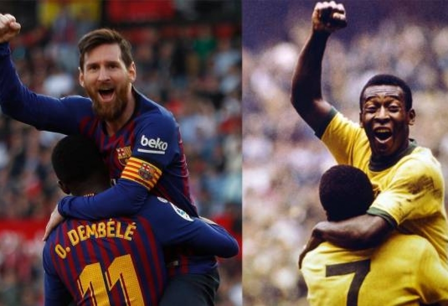 Messi Pelenin rekordunu yeniləməyə yaxındır