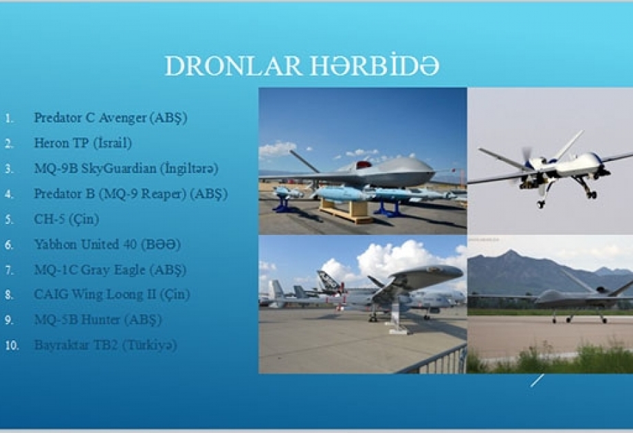 Dron texnologiyaları ilə bağlı elmi tədqiqatlar aparılır