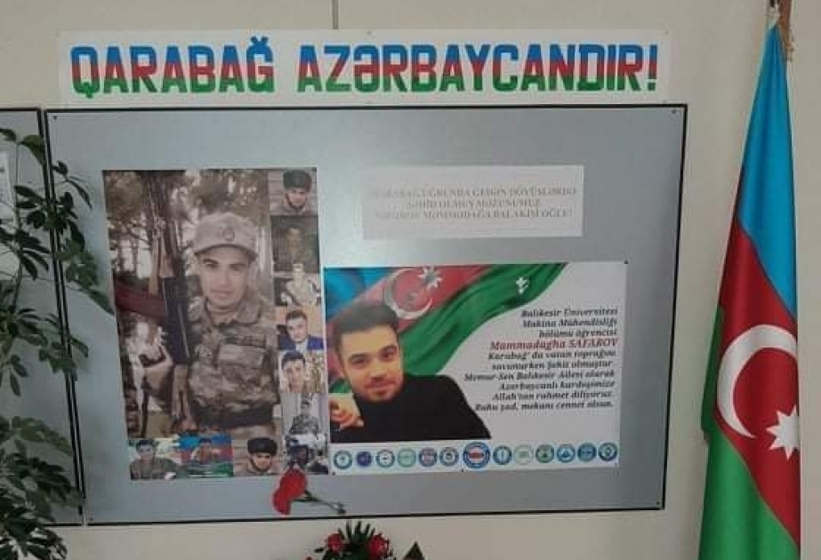 Kitabxana şəhid Məmmədağa Səfərov haqqında məlumat saatı təşkil edib