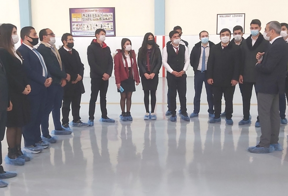 Naxçıvan Dövlət və “Naxçıvan” universitetlərinin tələbələri təcrübə keçirlər