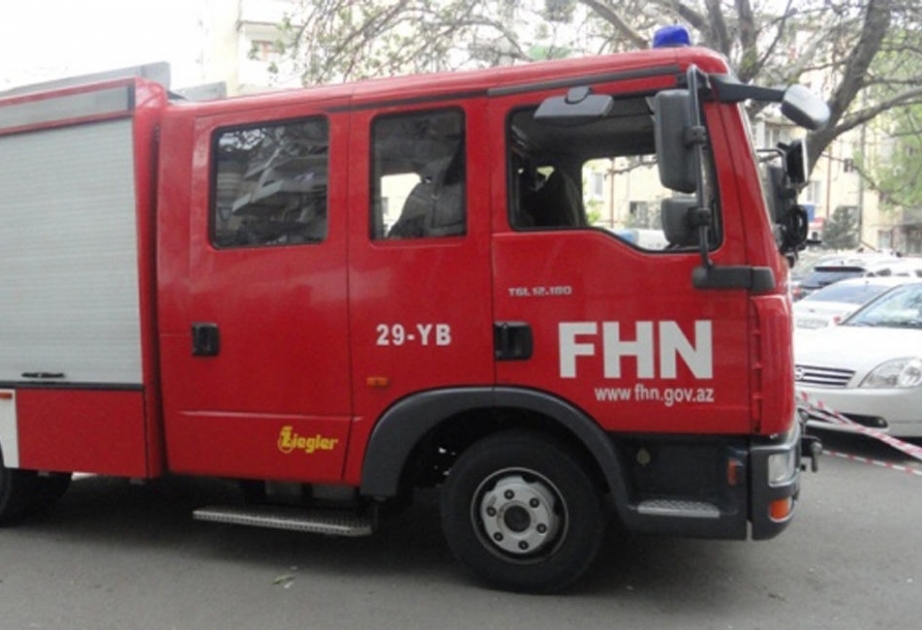 Nərimanov rayonunda yanğın hadisəsi baş verib
