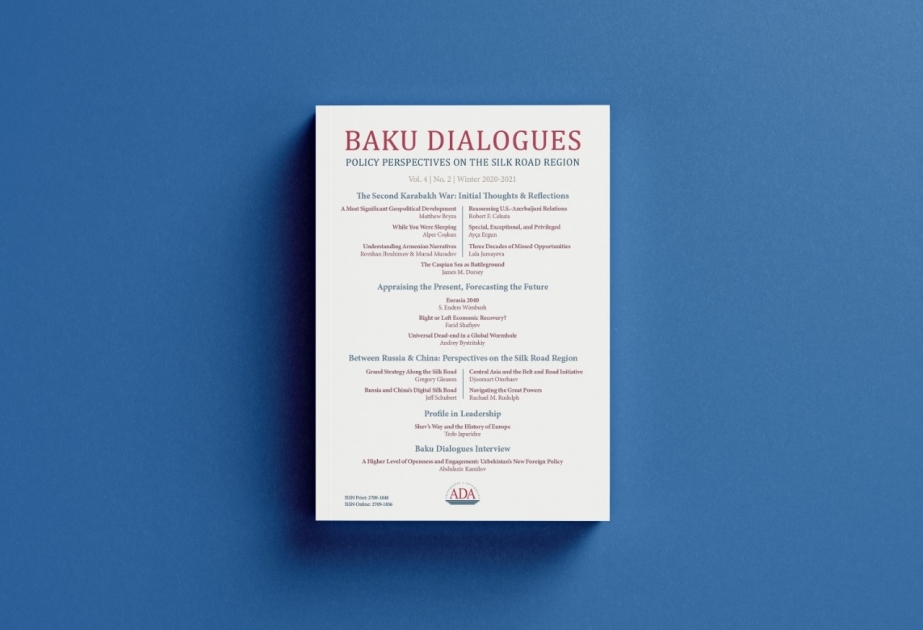 ADA Universitetinin “Bakı Dialoqları” jurnalının növbəti sayı nəşr edilib