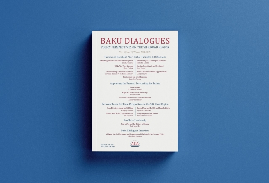 Next volume of ADA University`s Baku Dialogues journal published