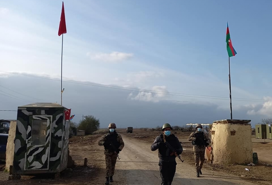 DİN: Polis əməkdaşları və Daxili Qoşunların hərbi qulluqçuları Füzuli rayonunda təhlükəsizliyə tam nəzarət edirlər