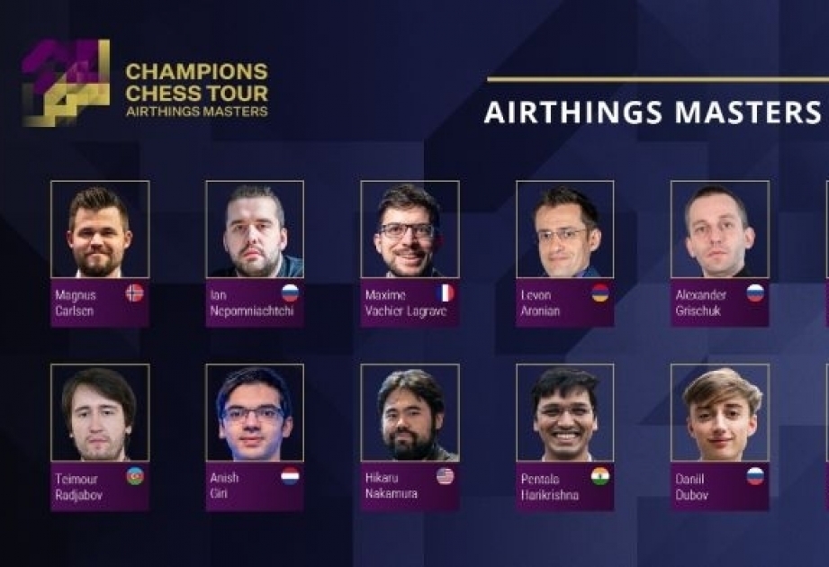 Gran Maestro azerbaiyano competirá en el Airthings Masters