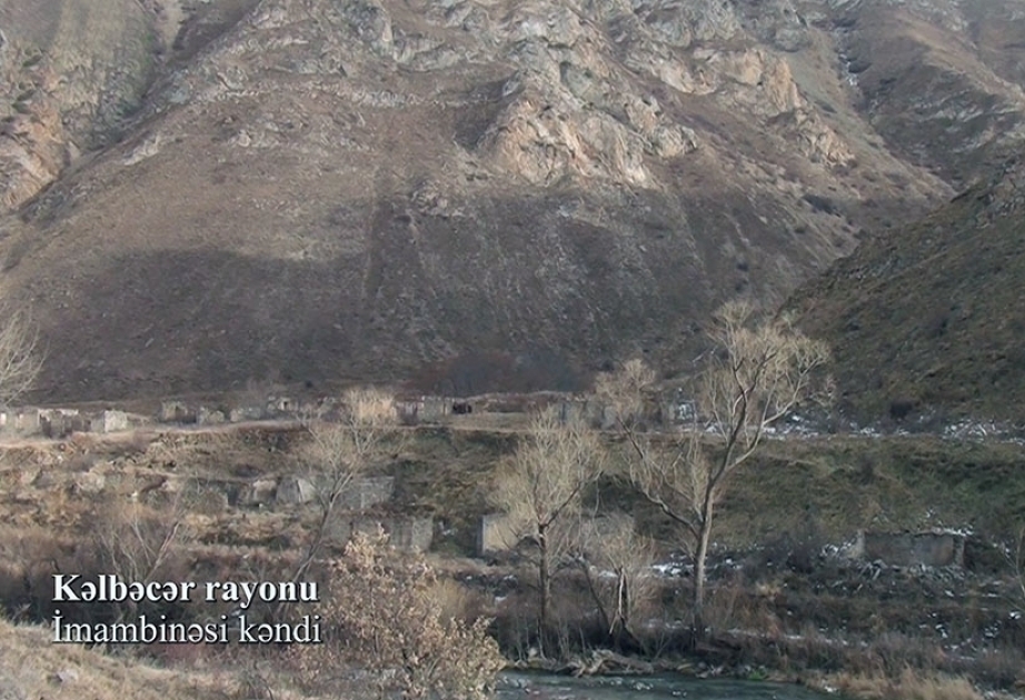 Azerbaijan’s Ministry of Defense releases video footage of Imambinasi village of Kalbajar district VIDEO